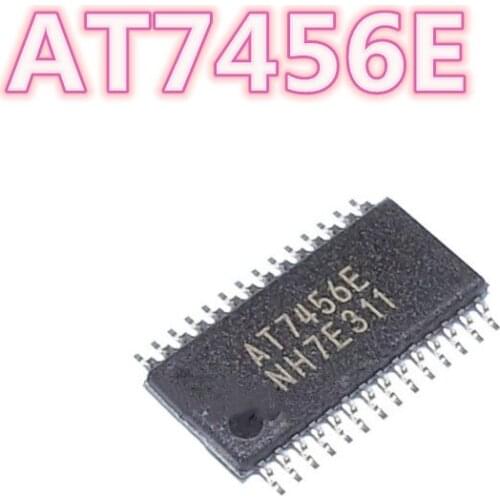5PCS-20PCS/LOT AT7456 AT7456E SMD TSSOP-28 OSD character overlay chip New original Free shipping