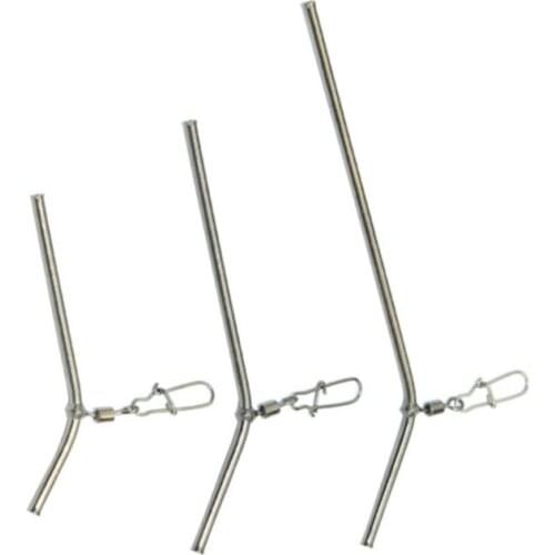 5pcs Small Style Brass Tube Balance Connector 5/7/9CM Fishing Tackle Anti Tangle Booms Sea Fishing Accessory