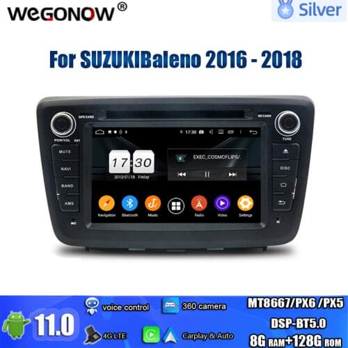 PX6 DSP Android10.0 8 core 4G+64GB Car DVD Player GPS Map RDS Radio wifi BT5.0 DVR Camera TV For SUZUKI Baleno 2016 2017 2018