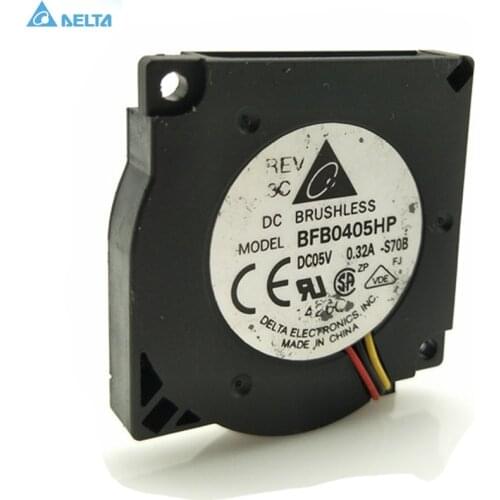 For delta BFB0405HP 3507 35mm 3.5cm DC 5V 0.37A turbo centrifugal fan blower 5V 0.32A double ball