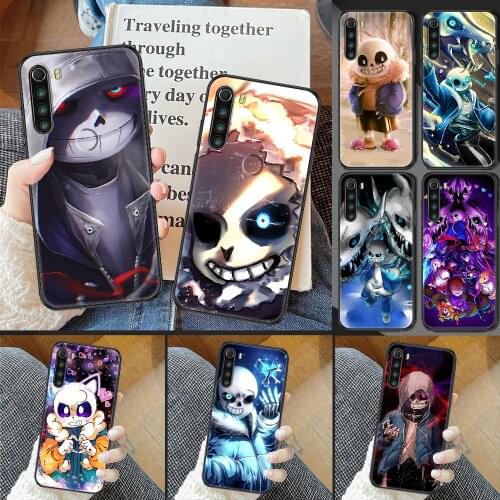 Undertale Sans game Phone case For Xiaomi Redmi Note 7 7A 8 8T 9 9A 9S 10 K30 Pro Ultra black art cover 3D back pretty coque