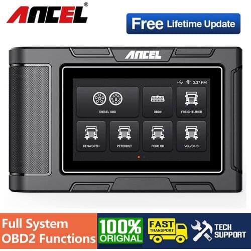ANCEL HD3100 Diesel Truck Car Diagnostic Tool OBD2 12V All System Engine Transmission SRS ABS Auto Scanner Lifetime Free Update