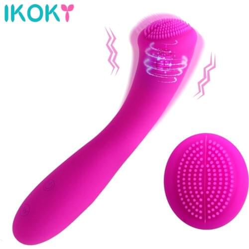 IKOKY Sex Toys for Women G Spot Vibrator Clitoris Massage 30 Speeds Adult Sex Products Clit Stimulator Brush Female Masturbator