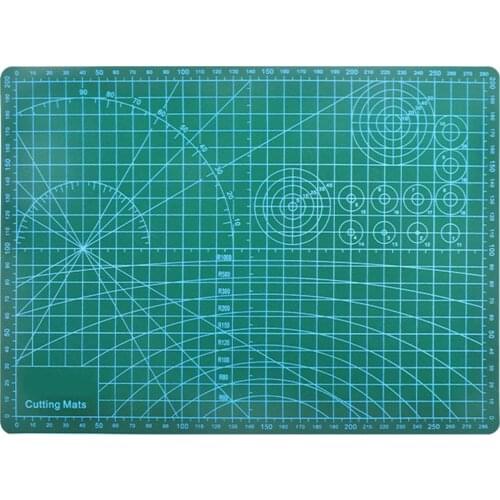 Cutting Mat for DIY Sewing Craft A4 Sturdy Rotary Cutting Mat Non Slip Surface Scrapbook Fabric EM88