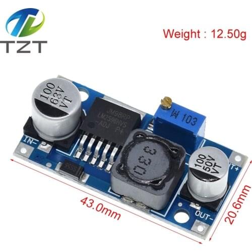 LM2596HVS LM2596 HV LM2596HV DC-DC Adjustable Step Down Buck Converter Power Module 4.5-50V To 3-35V Urrent limiting