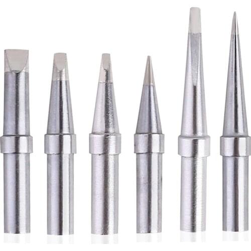 Best Solder Tips 6Pcs ET Soldering Iron Replacement Tips for WES51/50,WESD51,PES51 / 50,WE1010NA WCC100 LR21 ET Tip Series (6PCS