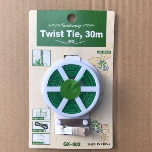 Multifunctional Twist Tie Plant Fixed Rope Binding Rope Ties for Garden Flowers Fixation Plant Support Strap Fastener Cable Ties