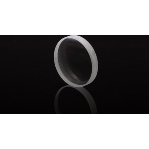 Plano-convex lens D25.4mm calcium fluoride material pure white glass high precision focusing material