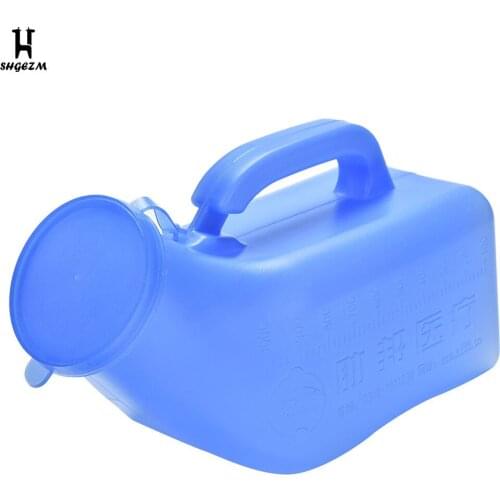 Portable Urine Bottle Urine Bottle 1000ml For Men Women Travel And Camping Blue Toilet Parts Home Improvement