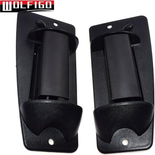 WOLFIGO New Extended Cab 3rd Third Side Door Handles Rear Left Right For GMC Silverado 79100,79107,15758171, 15758172
