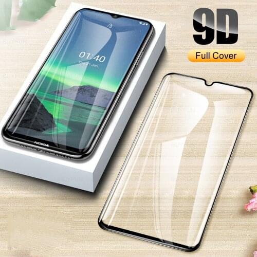 2PCS Full Cover Tempered Glasses For Nokia 1.4 Case HD Anti-scratch For Nokia1.4 Case Screen Protector Glass 6.52"