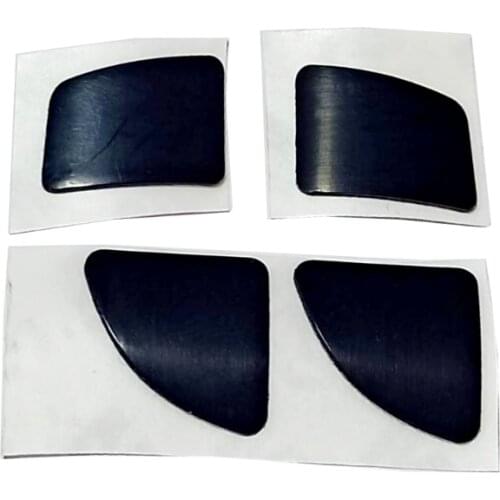 1Set Mouse Skates Replacement Glide Feet Pads Black Mouse Feet Sticker for logitech M950 / MX Performance Gaming Mouse 85DD