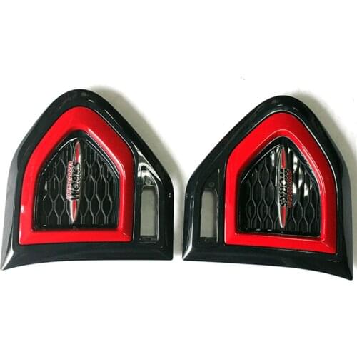 2Pcs ABS Material UV Protected JCW Style Side Scuttles Cover Decoration For Mini Cooper F60 Countryman Car-Styling Accessories