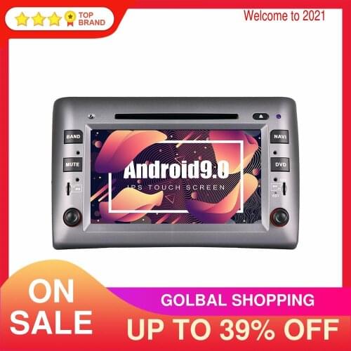 Android 9 Car DVD Player GPS Navigation For Fiat Stilo 2002-2010 Car Radio Stereo Multimedia Player Radio Tape Recorder Headunit