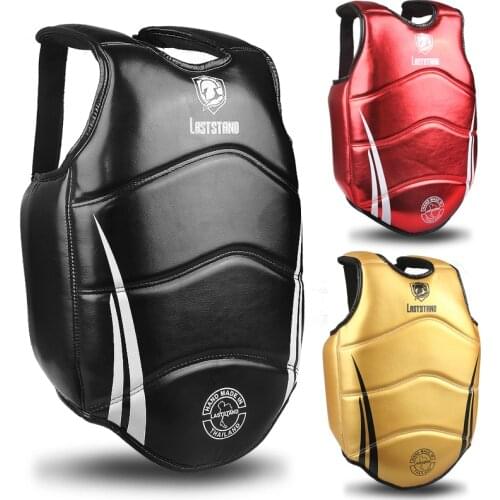 Boxing Chest Guard MMA Kickboxing Solid Body Vest Protector Martial Arts Chest and Rib Gurads Taekwondo Shield Target Uniform