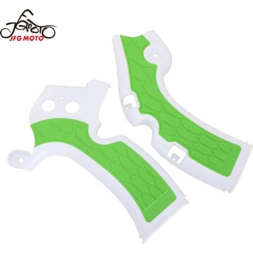 For KAWASAKI KX450 2019 KX450F 2009 2010 2011 2012-2018 KX 450 450F Motorcycle Plastic Frame Guards Protector Cover