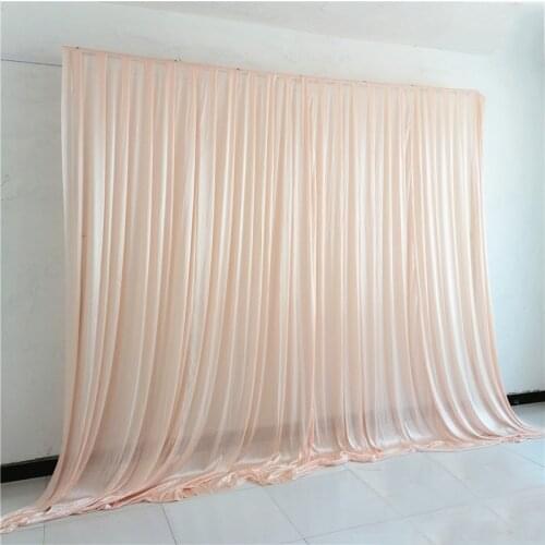 Champagne Tulle Chiffon Curtains Bridal Shower Wedding Ceremony Backdrop Curtain Baby Shower Photo Booth Background Photography