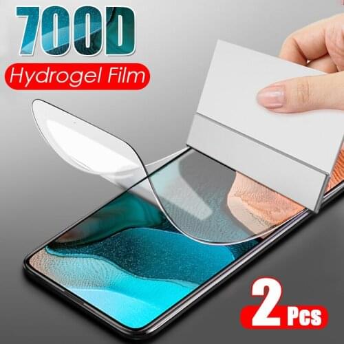 Full Cover Hydrogel Film For Xiaomi Redmi Note 9 8 7 Pro Max 9S 8T 9A Soft Film K30 7A 8A Screen Protector Not Glass