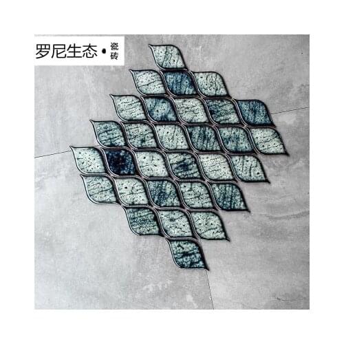 Nordic Lantern Ceramic mosaic tile for bathroom wall kitchen living room dining room floor tile swimming pool