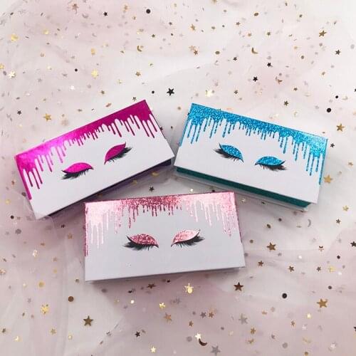 Wholesale Eye Magnetic Box Eyelash Box for 8mm-27mm Mink Eyelashes Custom Private Label Packaging