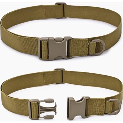 Men Adjustable Tactical Belt Buckle Tactical Bag Waistband Military Rescue Useful Sport Belt Series In Multiple Pockets