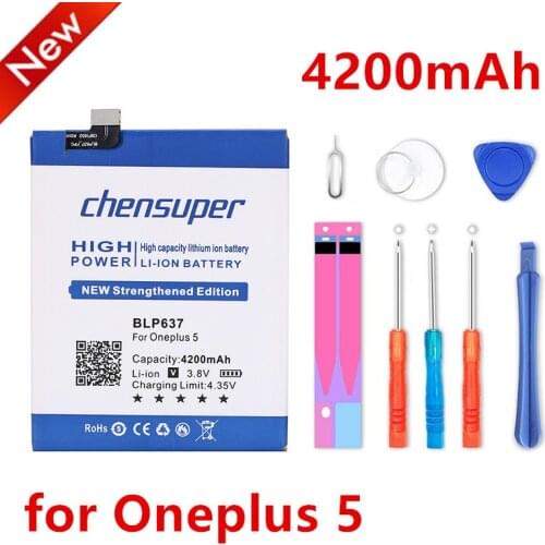 New 4200mAh BLP637 Battery for Oneplus 5 for One Plus 5 five