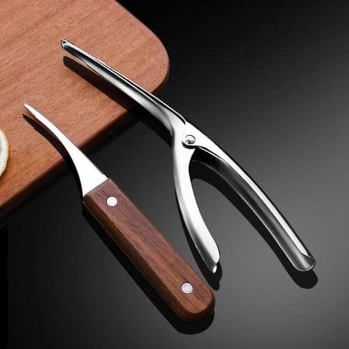 Stainless Steel Shrimp Thread Removal Tool Cleaning Shrimp Intestines Fish Belly Knife Picking Shrimp Thread Knife