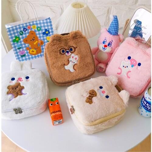 Pencil Pouch Bag Case Girls Fashion Cosmetic Bag Large Capacity Portable Storage Case Multifunctional Pen Box Holder