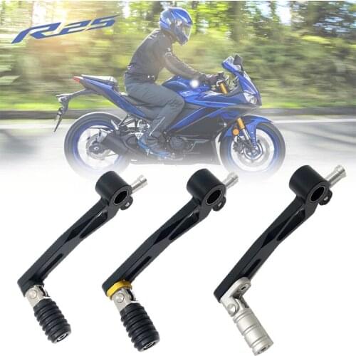 Motorcycle Adjustable Folding Gear Shifter Shift Pedal Lever For Yamaha MT-03 MT03 MT-25 YZF-R3 R25 2014-2020 16 2017 2018 2019