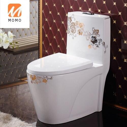 Jet siphon toilet, European ceramic urinal for ordinary household pumping adult toilet.Biological Toilet Closestool Toilet Seat