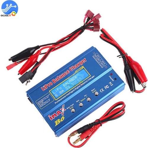 IMAX B6 Li-ion Battery Charger RC Lipo NiMh NiCD Battery Power Bank Balancer Charge Discharger LCD Digital Display