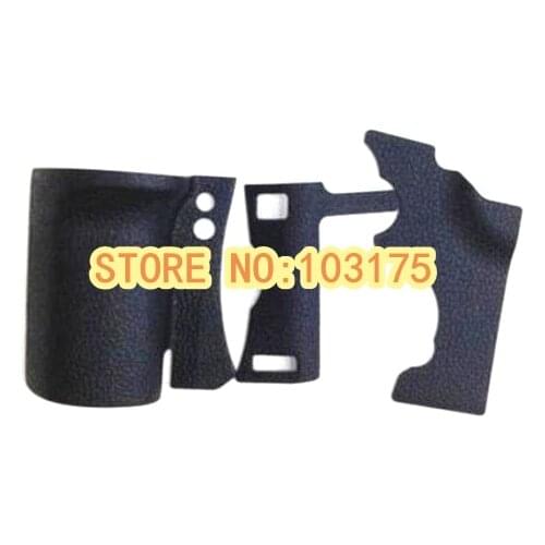 100%Original 3Pcs Grip Rubber Unit for canon 7D MARK 2 7D MARK II 7DII 7D2 Body Rubber + Adhesive Tape