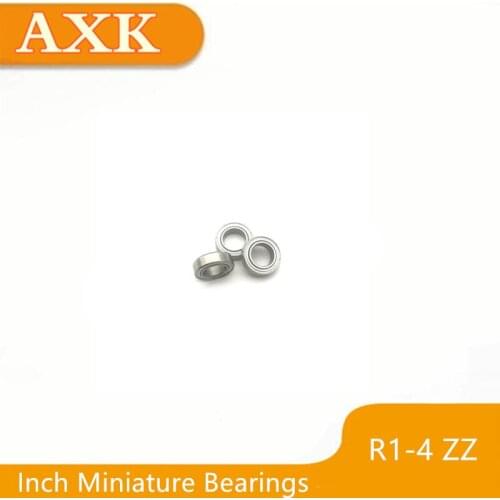 2019 Time-limited Special Offer 10pcs Model Bearing R1-4zz(1.984*6.35*3.571mm). Inch Miniature Shielded Deep Groove Ball