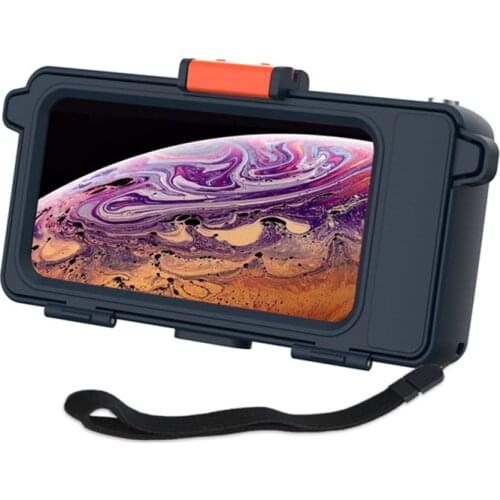 23*12cm Waterproof Diving Photo Video Recording Underwater Cover Phone Dry Case for Water Games DU55