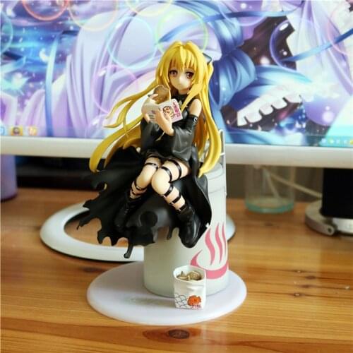 Anime To Love Golden Darkness Eve Konjiki no Yami Sexy Girl Action Figure Anime Toys FIgure Model Dolls for Kids Children Gifts