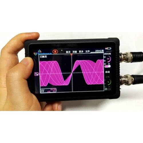 DSCope U2P20 PC Oscilloscope USB Digital Dual 200MS/s Sampling Rate 50mhz Analog Bandwidth with FFT GUI u3p100 u2b100