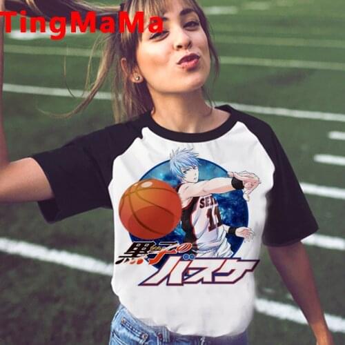 NEW Japanese Anime Kuroko No Basket Graphic Tees Men Kawaii Hip Hop Cartoon Basketball T Shirt Unisex Harajuku Tops Tshirt Male