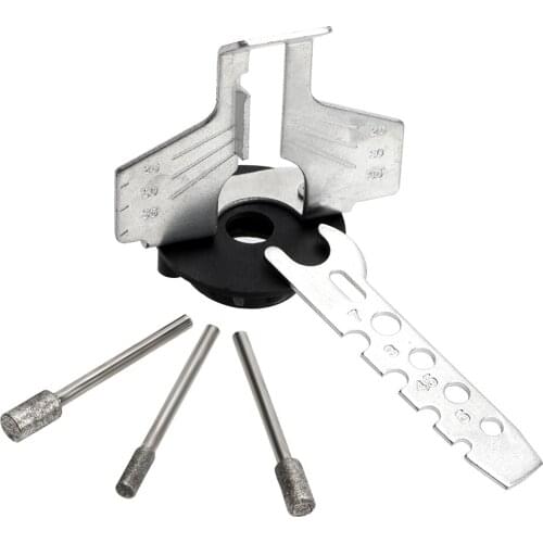 Saw Sharpener Saw Sharpening Attachment Adapter for Dremel Drill Sawtooth Grinding Tool High Quality