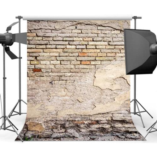 Mehofoto Old Master Brick Wall Background Photography Vinyl Cloth Backdrop for Photo Studio Computer Printed Y-482
