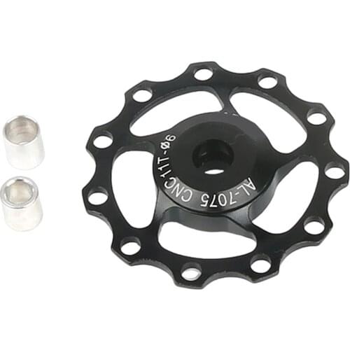 MTB Road Bike 11T/13T Guide Cycling Aluminum Alloy Rear Derailleur Wheel Pulley Anodised CNC Machined Has Fully Sealed Bearing