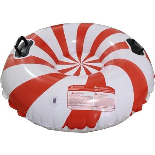 Inflatable Snow Tube for Sledding Snow Tire Snowboard with Handles