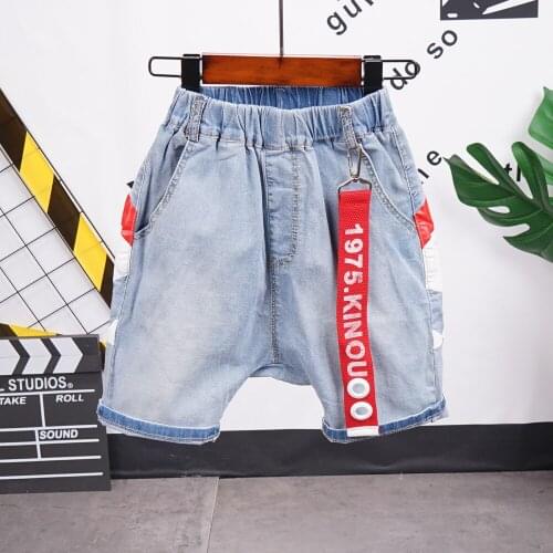 Kids clothing new Cartoon boys girls short hot summer boys pants shorts Kids denim shorts Sports Pants