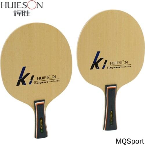 Huieson Fine Handle Table Tennis Training Blade Ultralight 5 Ply Basswood Ping Pong Paddle Blade Table Tennis Accessories K1