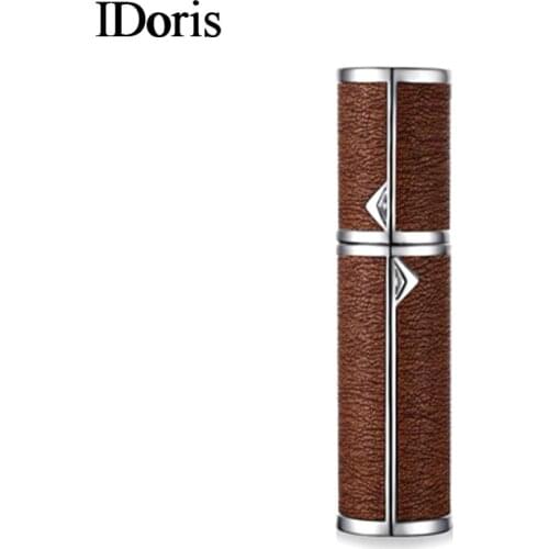 IDoris Empty Cosmetic Storage Bottles 5ml Portable Travel Mini Container Aluminum Refillable Perfume Spray Bottle
