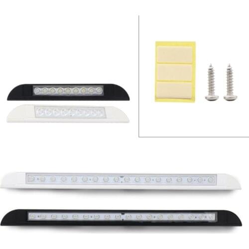 Trailer Exterior Lamp 12-28V LED Awning Lamp for RV Caravan Interior Wall Lamps Outdoor Camping Light Equipment