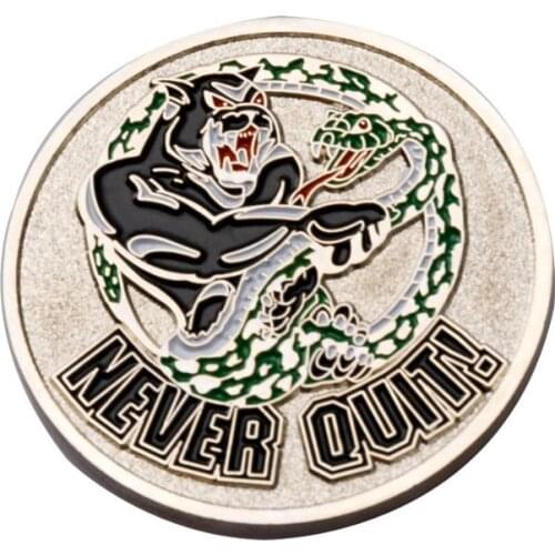 Factory custom challenge coin wholesale factory die casting electroplated coin