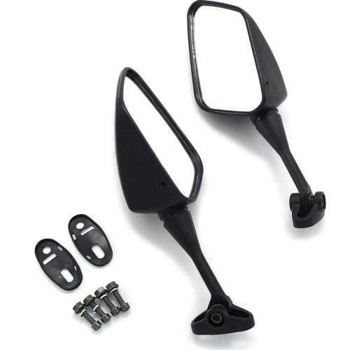 1pair Motorcycle Aluminum Rear View Black Handle Bar End Side Rearview Mirrors For HYOSUNG GT125R GT250R GT650R GT650S Moto
