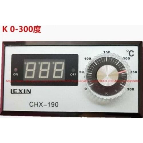 100% Brand new original CHX190A/CHX-190A 0-300 degree AC 220V/AC 380V temperature indicating controller sensor