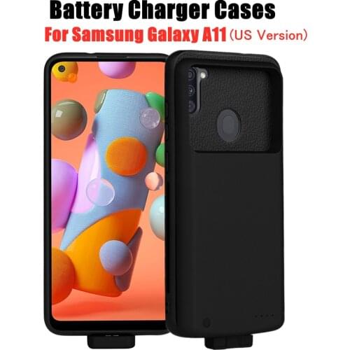 Magnetic Battery Charger Cases For Samsung Galaxy A11 US Version Battery Case 5000mAh External Battery Charging Powerbank Cover