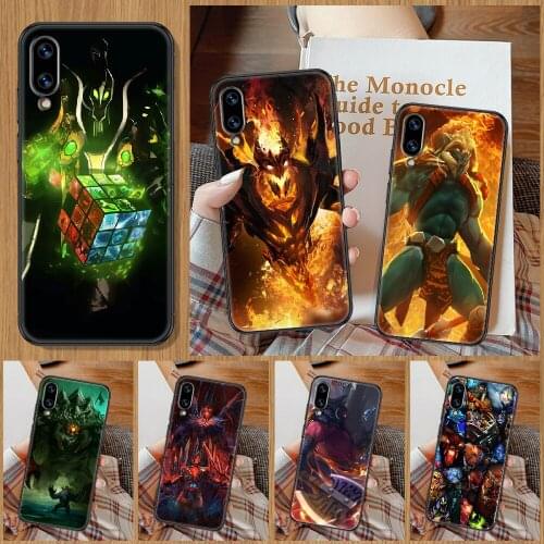 Dota dota2 Game Phone Case For Huawei Honor 6A 7A 7C 8A 8X 8 9 9X 10 10i 20 Lite Pro black painting cover tpu waterproof